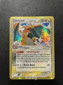 Charizard 4/100 Delta Espèce Ex Crystal Guardians Carte De Pokémon Près De La Menthe