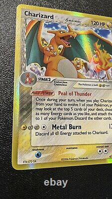 Charizard 4/100 Delta Espèce Ex Crystal Guardians Carte De Pokémon Près De La Menthe