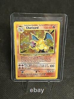 Charizard 4/102 1999 Ensemble De Base Holo Rare Pokemon Card Wotc HP
