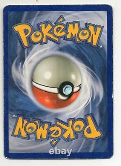 Charizard Base Set 4/102 Carte Pokémon Rare Holo Foil Modérément Joué