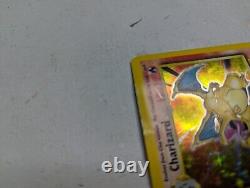 Charizard Base Set 4/102 Holo Rare Illimité Shadow Pokémon TCG Très Abîmé