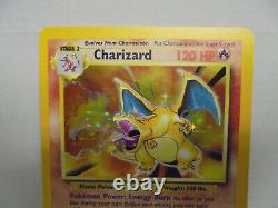 Charizard Base Set Unlimited Rare 1999 Holo Foil Pokemon Card 4/102 Carte #6