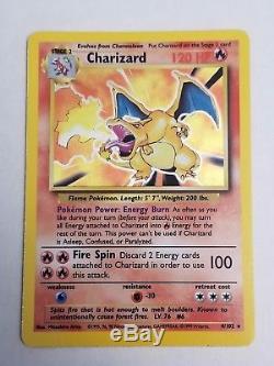 Charizard, Blastoise, Et Base Holographique De Vénusaur Set Pokemon Card Lot! Rare