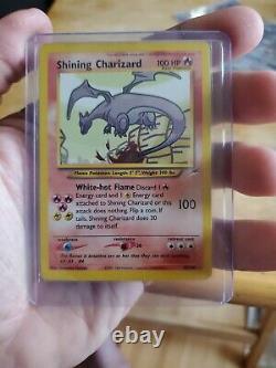 Charizard Brillant 107/105 Neo Destiny Secret Rare Holo Pokemon Card