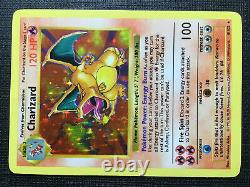 Charizard Ensemble De Base Sans Ombre 4/102 Rare Holo Foil Pokemon Card Wotc English