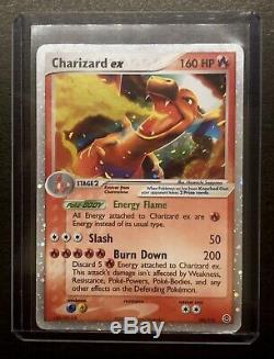 Charizard Ex 105/112 Feuille Rouge Feu Carte Pokémon Vert Holo Ultra Rare