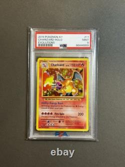 Charizard PSA, CGC Pokémon XY Evolutions #11, #101, SWSH #075 SP. Livraison CARTES