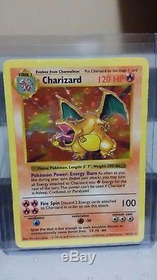 Charizard Pokemon Rare Carte Holo 1999 Base Set Shadowless 4/102