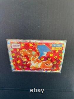 Charizard Topsun #6 1995 Pokemon Card Prism Rare Holo Kira 1ère Edition Rouge
