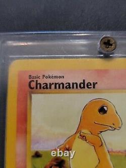 Charmander Pokemon Card 46/102 Original 1995 Ensemble De Base Super Rare