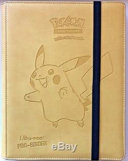 Classeur De Pikachu De Collection De Carte De Pokemon Avec 200+ Holo Et Lecture Rare