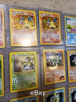 Collection De Cartes Pokémon 42 Halos Inclus Rares Charizard Blastoise Ultra Rare