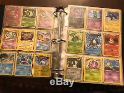 Collection De Cartes Pokemon, Full Binder. Beaucoup De Cartes Rares Voir La Description