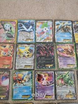 Collection De Cartes Pokemon Lot De 50 Cartes Rares 24 Ex 19 Holos Et 7 Rares Coréens