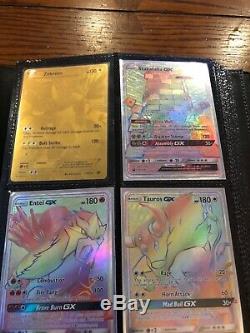 Collection De Cartes Pokémon Rare Et Cartable Pour La Plupart Ex Et Full Art