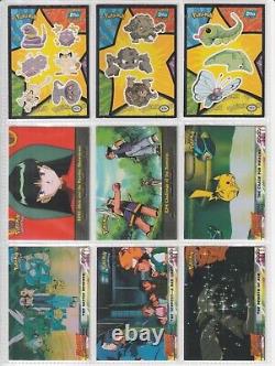 Collection de cartes Pokemon TCG Lot de 45 Cartes Classeur Page Vintage WOTC Holo Rare