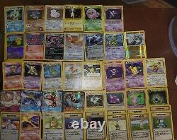 Collection de cartes Pokemon TCG lot (Holos Vintage, Rares Nonholos, Etc. MP.)