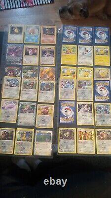 Collection de cartes Pokémon dans un classeur lot Vintage, Rare et Plus