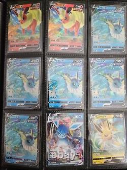 Collection de classeur Pokemon Vintage Moderne Holo Reverse Rare Lot de 300 cartes