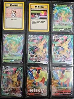 Collection de classeur Pokemon Vintage Moderne Holo Reverse Rare Lot de 300 cartes