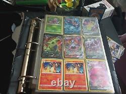 Collection de classeur de cartes Pokemon Charizard Pikachu V Max V Holo Rare Revers 500+