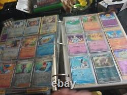 Collection de classeur de cartes Pokemon Charizard Pikachu V Max V Holo Rare Revers 500+