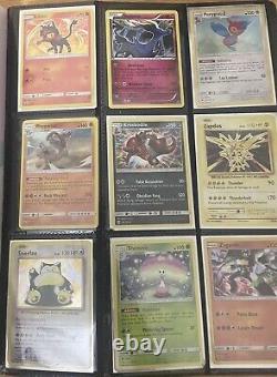 Collection de classeur de cartes Pokemon lot de cartes rares