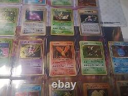 Collection rare de cartes Pokemon Vintage Lot de Wizards Of The Coast HOLOS 29x DMGd