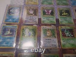 Collection rare de cartes Pokemon Vintage Lot de Wizards Of The Coast HOLOS 29x DMGd