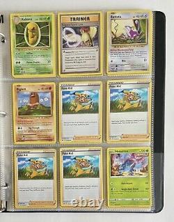 Collection rare de cartes Pokémon Vtg Lot de 180 cartes avec Holos / Rev Holos & Binder