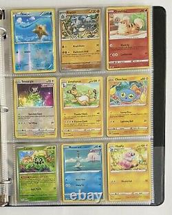 Collection rare de cartes Pokémon Vtg Lot de 180 cartes avec Holos / Rev Holos & Binder