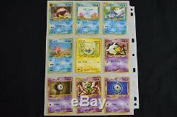 Complete Neo Discovery Set Japanese 2000 56/56 Pokemon Card Suivi Gratuit