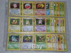 Complete Pokemon 1er Ed First Edition Carte Jungle Set 64/64! Épuisé, Rare