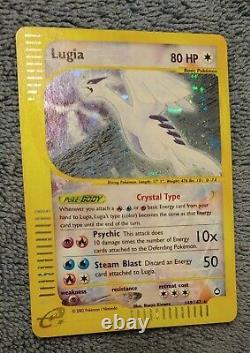 Crystal Lugia Aquapolis Secret Rare Holo 2002 Carte Pokémon 149/147 Nm-m
