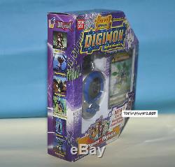 Digimon Digivice D-power Renamon Us Ver 1.0 Bleu Col Nouveau Avec Carte Rare Seulement Un
