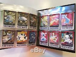 Dossier Complet De 151 Dossiers De Cartes De Pokemon 1997 Bandai Cards Ken Sugimori Ultra Rare