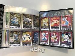 Dossier De Cartographie Complet 153 Pokemon 1997 Cartes Bandai Ken Sugimori Ultra Rare