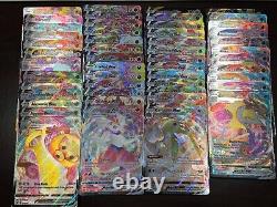 ENORME lot de 50 cartes Pokémon Vmax Holo RARES aléatoires uniquement Pokémon