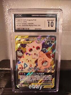 Éclipse Cosmique Togepi & Cleffa & Igglybuff GX 143a/236 CGC Gem Mint 10