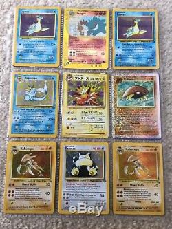 Énorme 1000 Carte Pokemon Collection Vintage Lot Set Rare Holo Charizard Base Ex