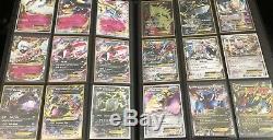 Énorme 129 Cartes Pokemon Ex Rare Holo Collection Tcg Lot Ultra Pro Binder Inclus