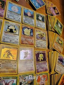 Énorme (400) Collection Pokemon Cartes Lot Grande Carte Holo Foil Rare Début Vf-nm