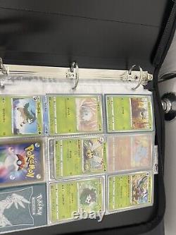 Énorme Collection De Cartes Pokémon Art Complet + Holo + Rare 2 Liants Avec Cartes Lot