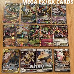 Énorme Collection De Cartes Pokémon Environ 2300 Cartes Mega Ex Rare Holos Full Art Ex Gx