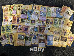 Énorme Lot Collection Carte Pokemon Vintage Holos Ultra Plus De 200 Wotc Rares Rares