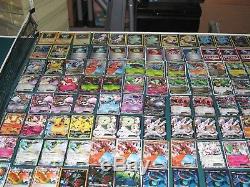 Énorme Lot De 2500 Cartes Pokemon 261 Ultra Rares Et Autres Cartes De Valeur