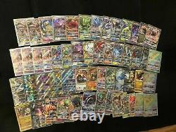 Énorme Lot De Collecte De Cartes 500 Pokemon. Rares Holos Rares Ex/gx/v