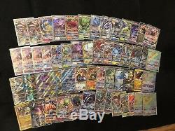 Enorme Lot De Collection De Cartes Pokemon. 10 Ultra Rares Ex / Gx Holos Rares Neuves