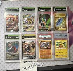 Énorme Lot de Collection de Cartes Pokémon Rares Holos Garanties Ultra Rare! EX/GX/V