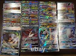 Énorme lot de 50 cartes Pokémon GX Holo rares aléatoires uniquement Pokémon